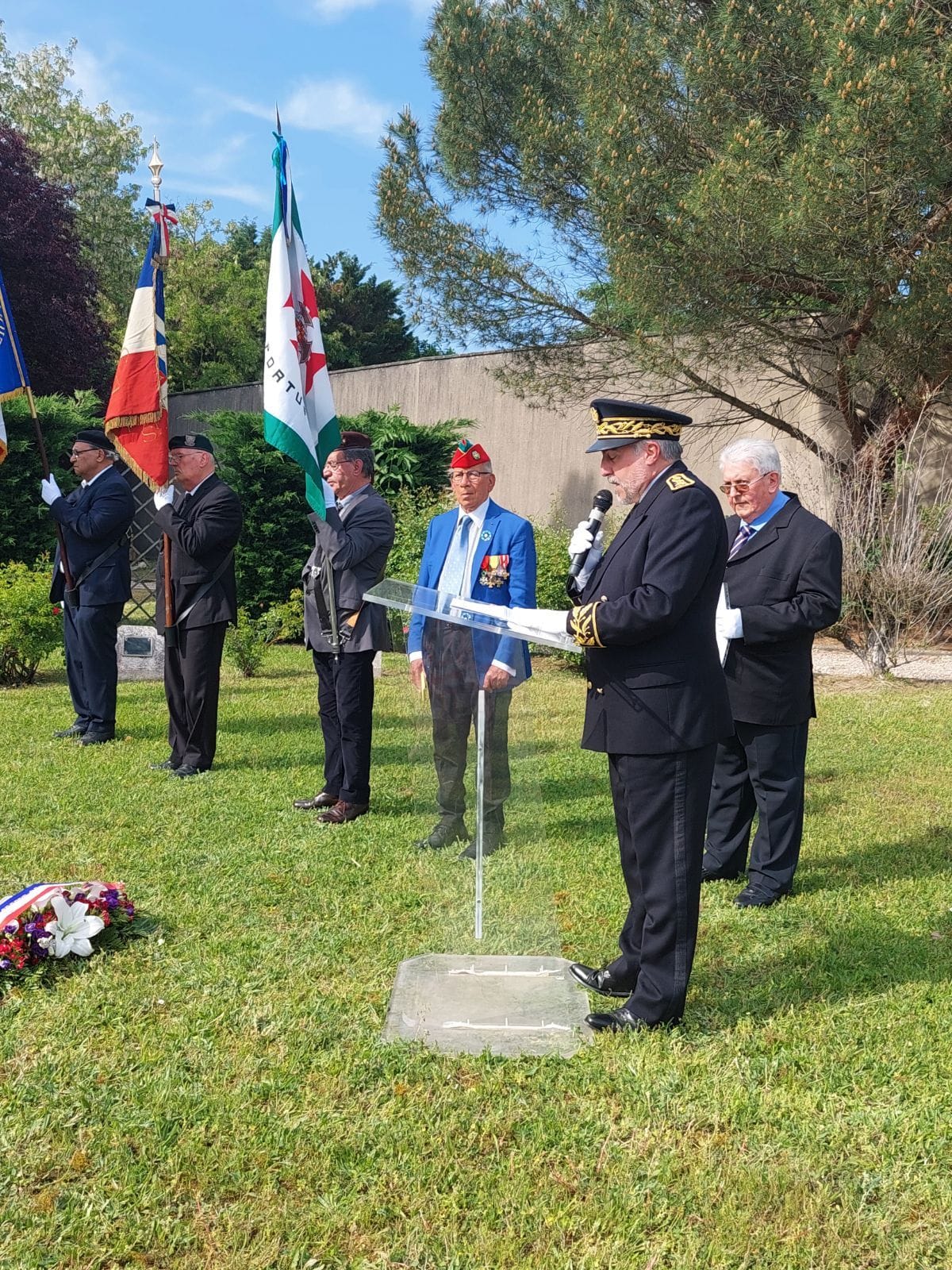 Participation de la FNRH à la cérémonie du 27 mai 2023 en hommage aux résistants à Saint-Fargeau-Ponthierry