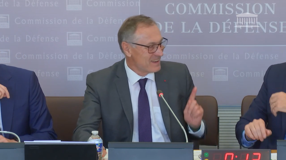 Jean-Marie Bockel à été auditionné par la commission de la Défense de l'Assemblée Nationale 