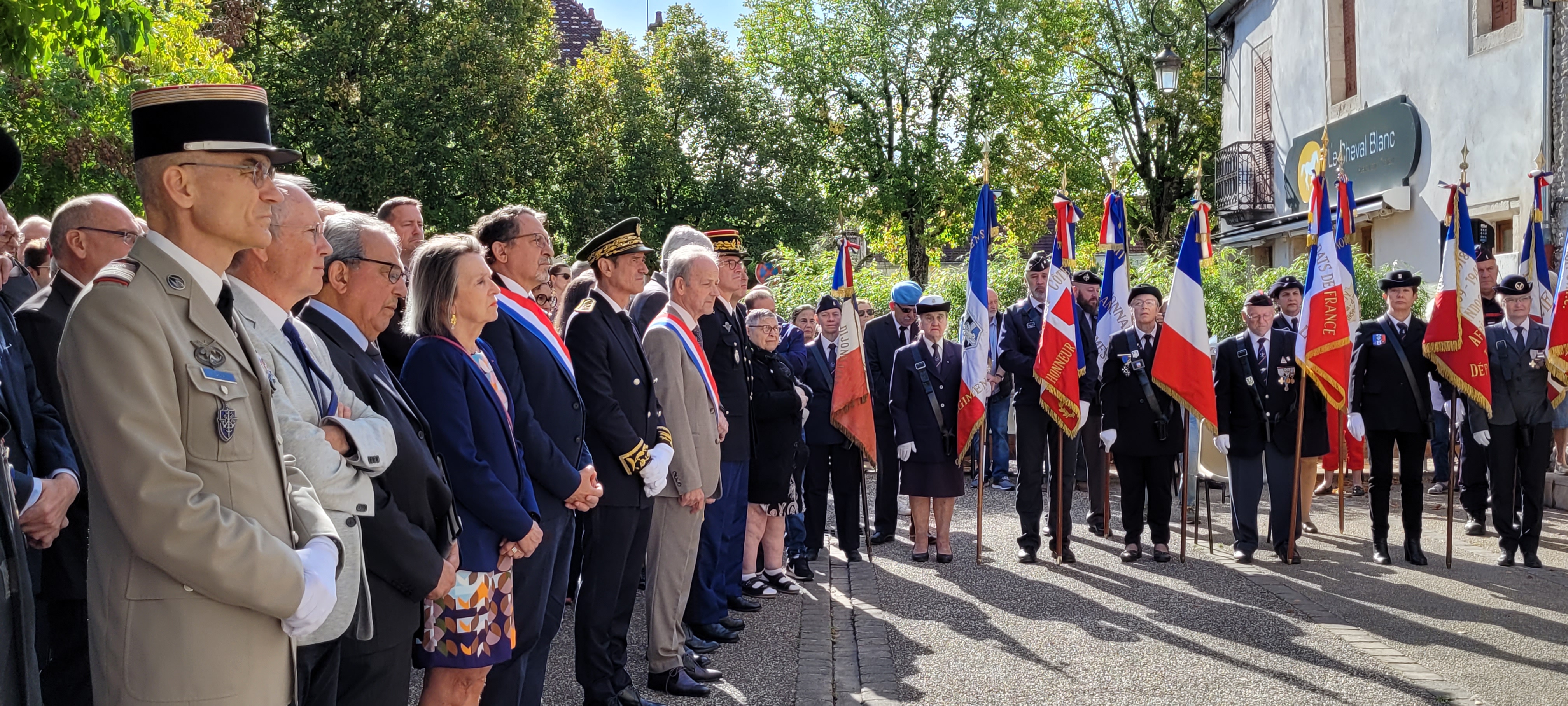Cérémonie d'hommage aux Harkis à Is-sur-Tille. Cérémonie d'hommage aux Harkis à Is-sur-Tille.
