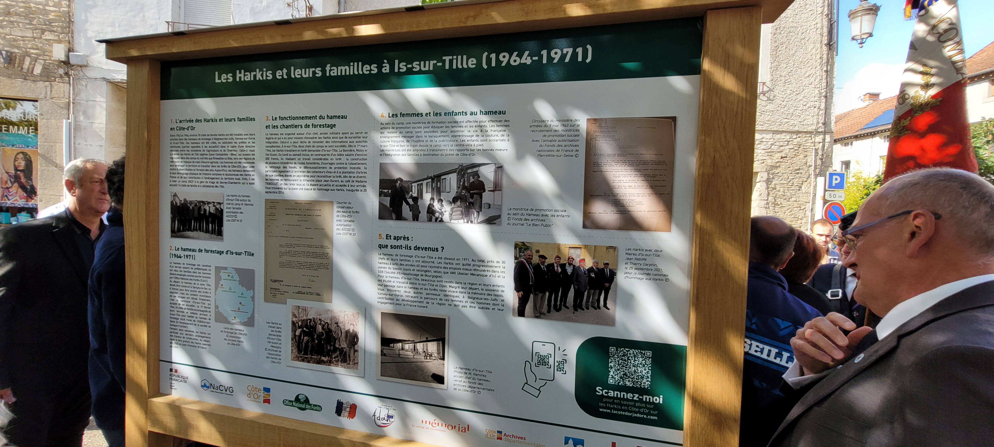 Cérémonie d'hommage aux Harkis à Is-sur-Tille. Cérémonie d'hommage aux Harkis à Is-sur-Tille.