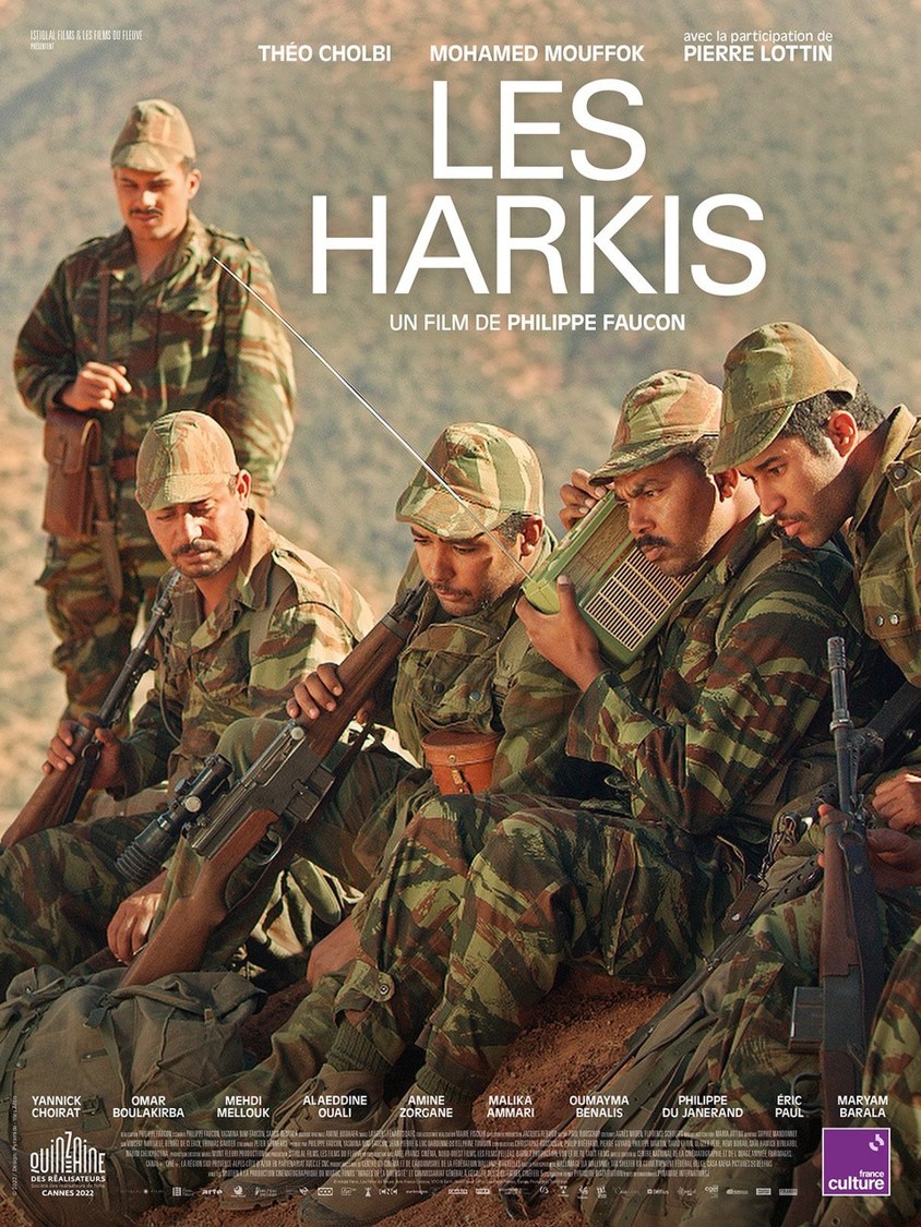 Affiche du film "Les Harkis" de Philippe Faucon Affiche du film "Les Harkis" de Philippe Faucon