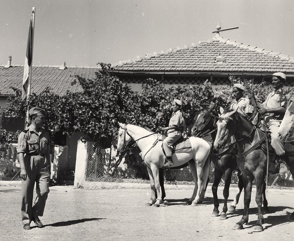 Revue de harkis à cheval