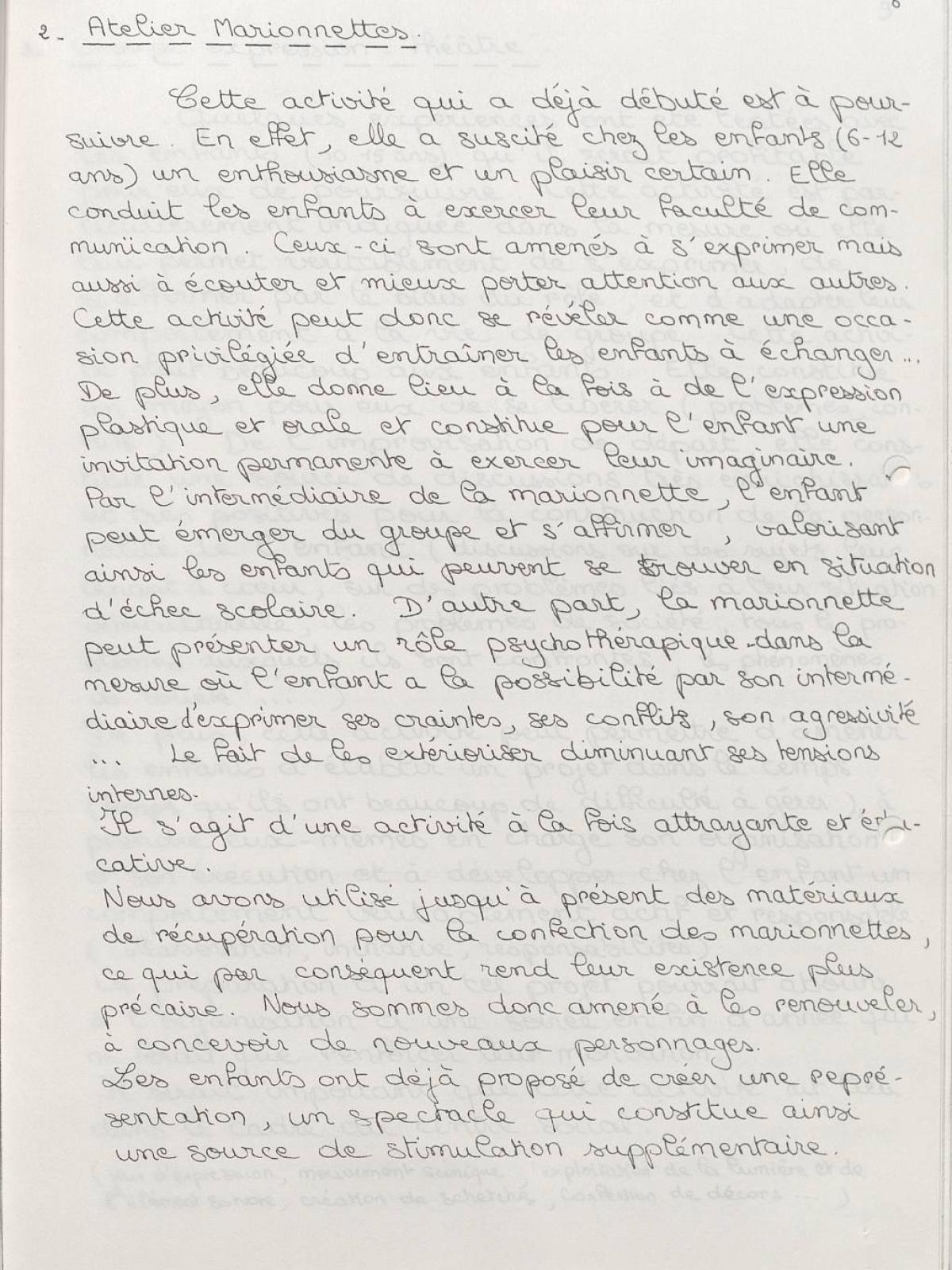 Illustration 18 : Bulletin de liaison des éducateurs (BLÉ) n°10, 19 mars 1985 (Archives nationales, 19870444/8) Illustration 18 : Bulletin de liaison des éducateurs (BLÉ) n°10, 19 mars 1985 (Archives nationales, 19870444/8)