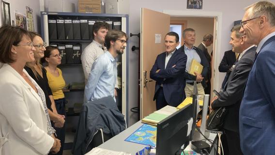 La CNIH en déplacement à l'ONaCVG de Caen La CNIH en déplacement à l'ONaCVG de Caen