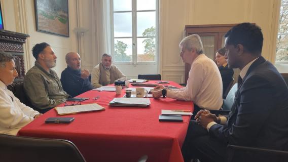 la CNIH reçoit des associations de Harkis de l'Hérault et de l'Aude