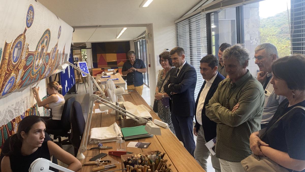 La CNIH à Lodève : visite de La Savonnerie La CNIH à Lodève : visite de La Savonnerie