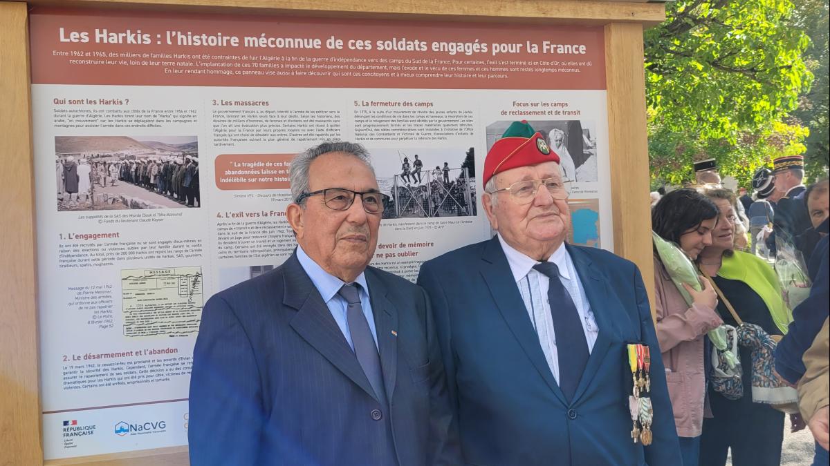 Cérémonie d'hommage aux Harkis à Is-sur-Tille. Cérémonie d'hommage aux Harkis à Is-sur-Tille.