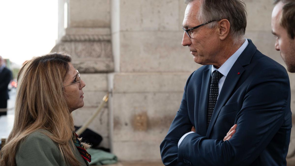 Patricia Mirallès, secrétaire d’État auprès du ministre des Armées et Jean-Marie Bockel, président de la Commission nationale indépendante Harkis Patricia Mirallès, secrétaire d’État auprès du ministre des Armées et Jean-Marie Bockel, président de la Commission nationale indépendante Harkis